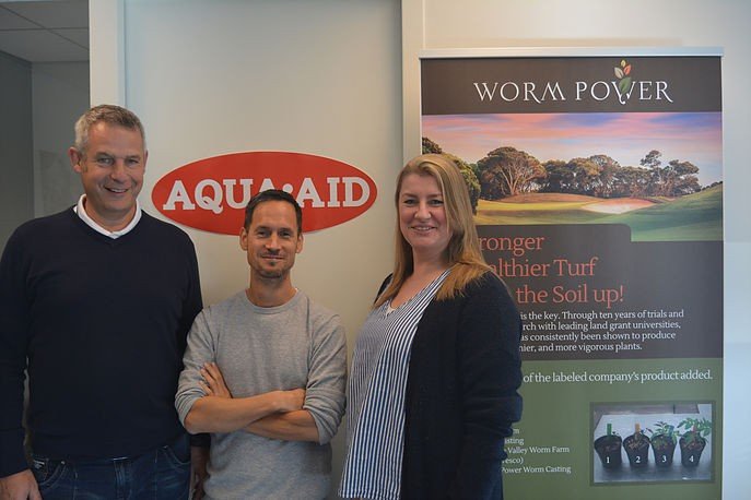 Mitarbeiter von Aqua Aid Europe